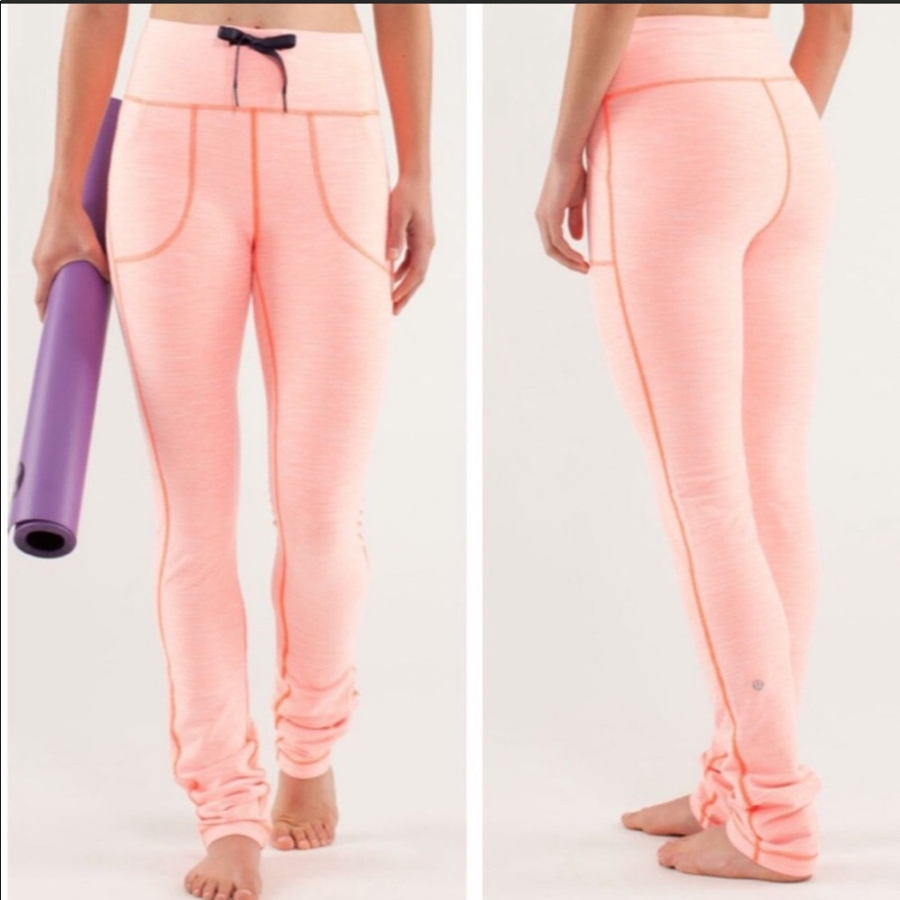 Lululemon Light Flare Slub Denim Skinny Will Pant